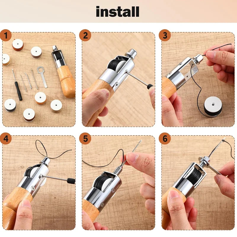 LeathraKit – Complete Leather Stitching Tool Kit