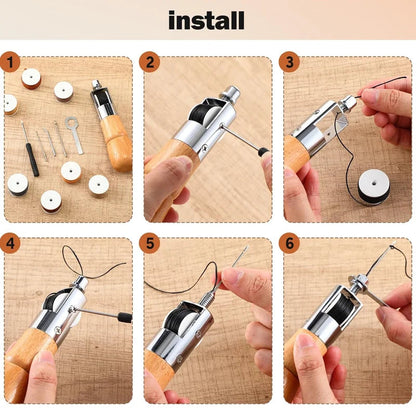 LeathraKit – Complete Leather Stitching Tool Kit