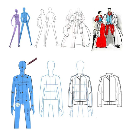 DesignModel – Fashion Figure & Patchwork Ruler Set