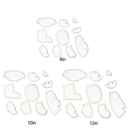 EleSew – 8PCS Memory Elephant Acrylic Template Set