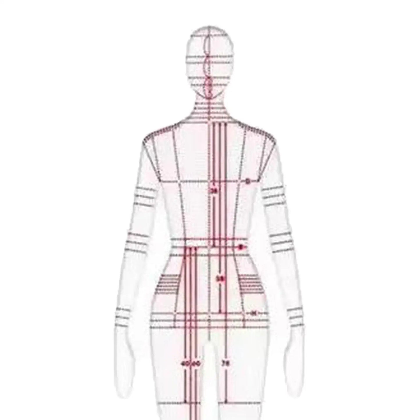 ManeDraft – 4PCS Fashion Design Ruler Set