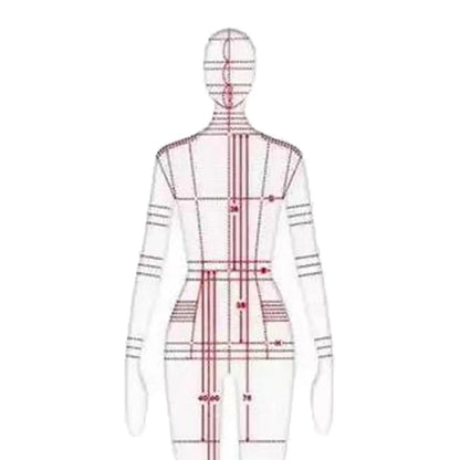 ManeDraft – 4PCS Fashion Design Ruler Set