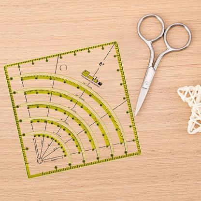 StitchVector – Precision 8" Acrylic Quilting Ruler