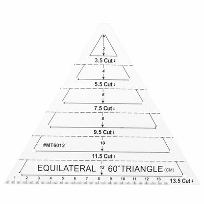 TailorExp – 4Pcs Transparent Patchwork Quilting Ruler Set