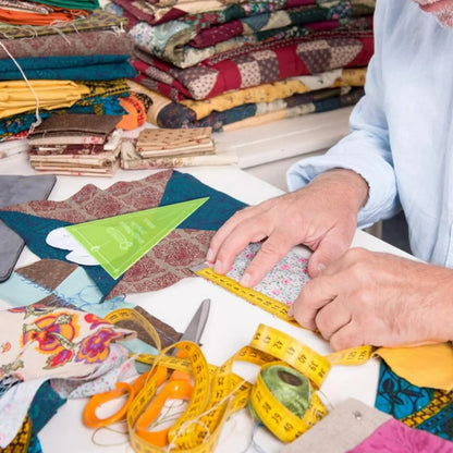 Stitchverra – 4Pcs Acrylic Quilting Template & Ruler Set