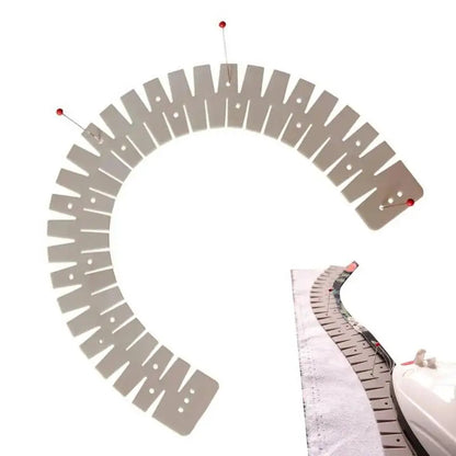 ThermaFold – Flexible Silicone Heat Resistant Hemming Ruler