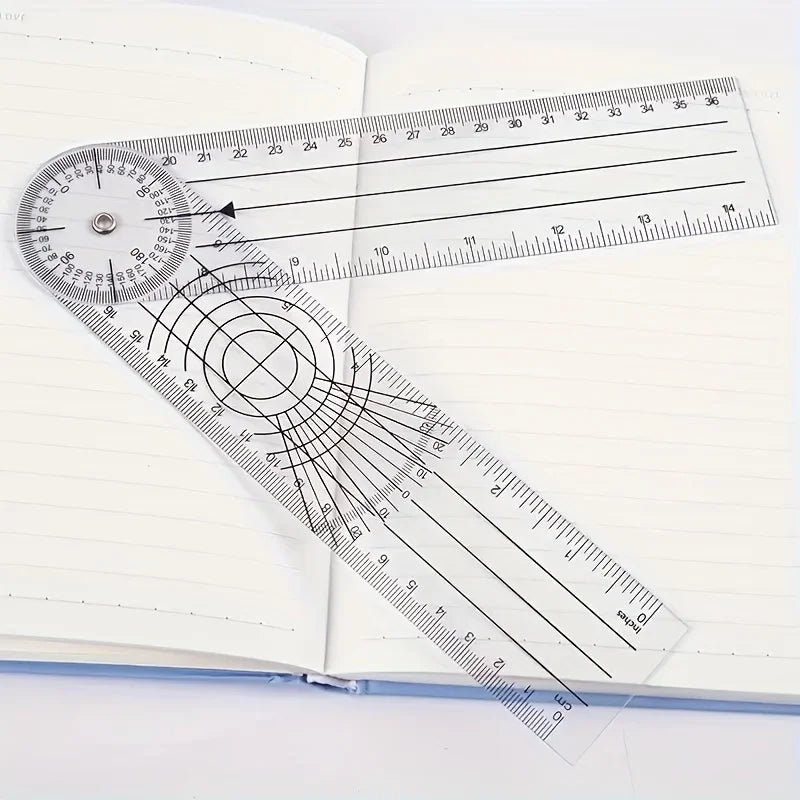 SpinoMetric – 360 Degree Medical Goniometer Angle Ruler