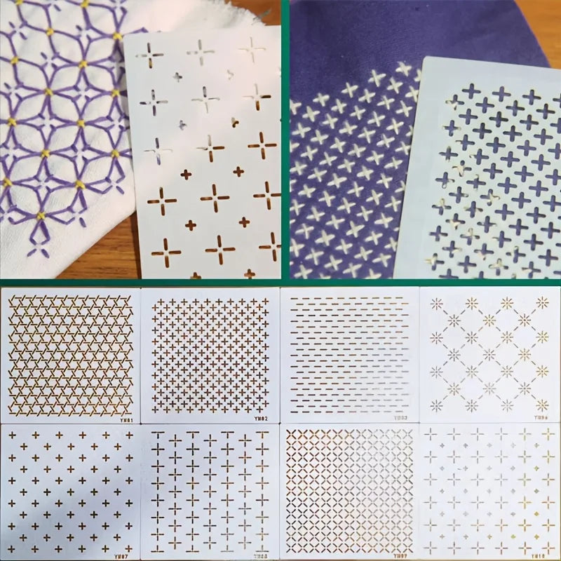Stitchora – Sashiko Stencil Kit