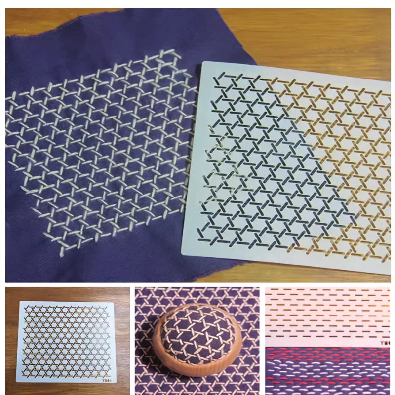 Stitchora – Sashiko Stencil Kit