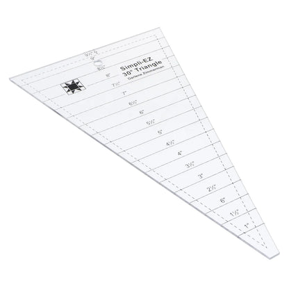 Quiltura – Precision Acrylic Dresden Ruler