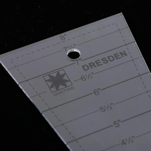 Quiltura – Precision Acrylic Dresden Ruler