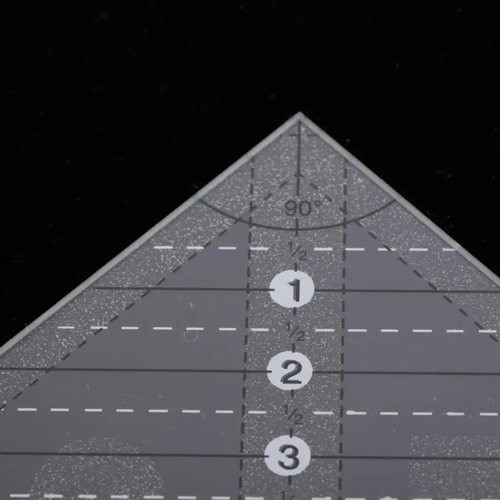Quiltura – Precision Acrylic Dresden Ruler