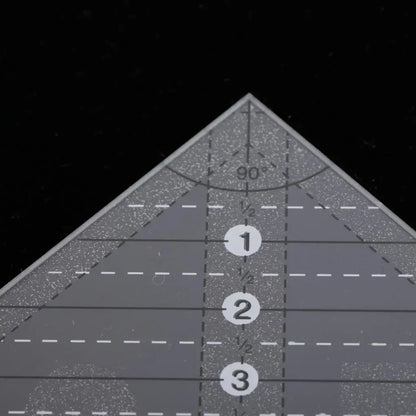 Quiltura – Precision Acrylic Dresden Ruler
