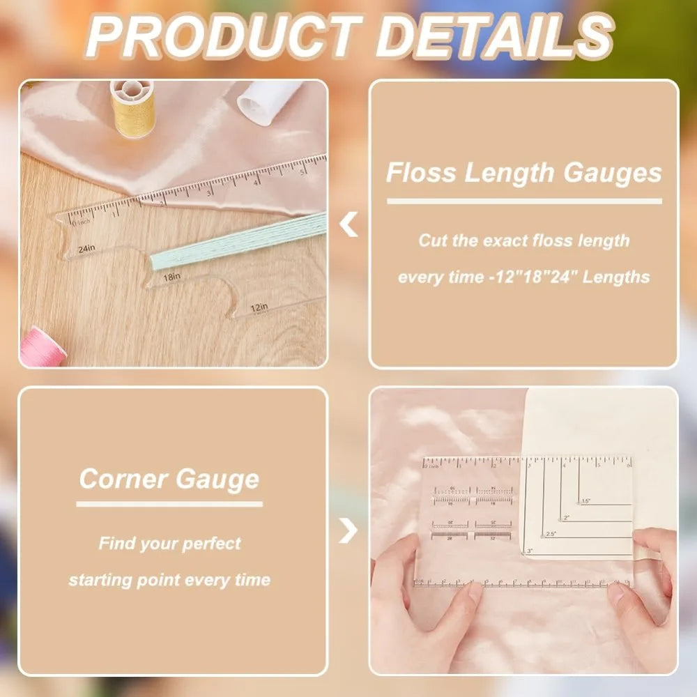 Crosava – Acrylic Cross Stitch Reference Tool