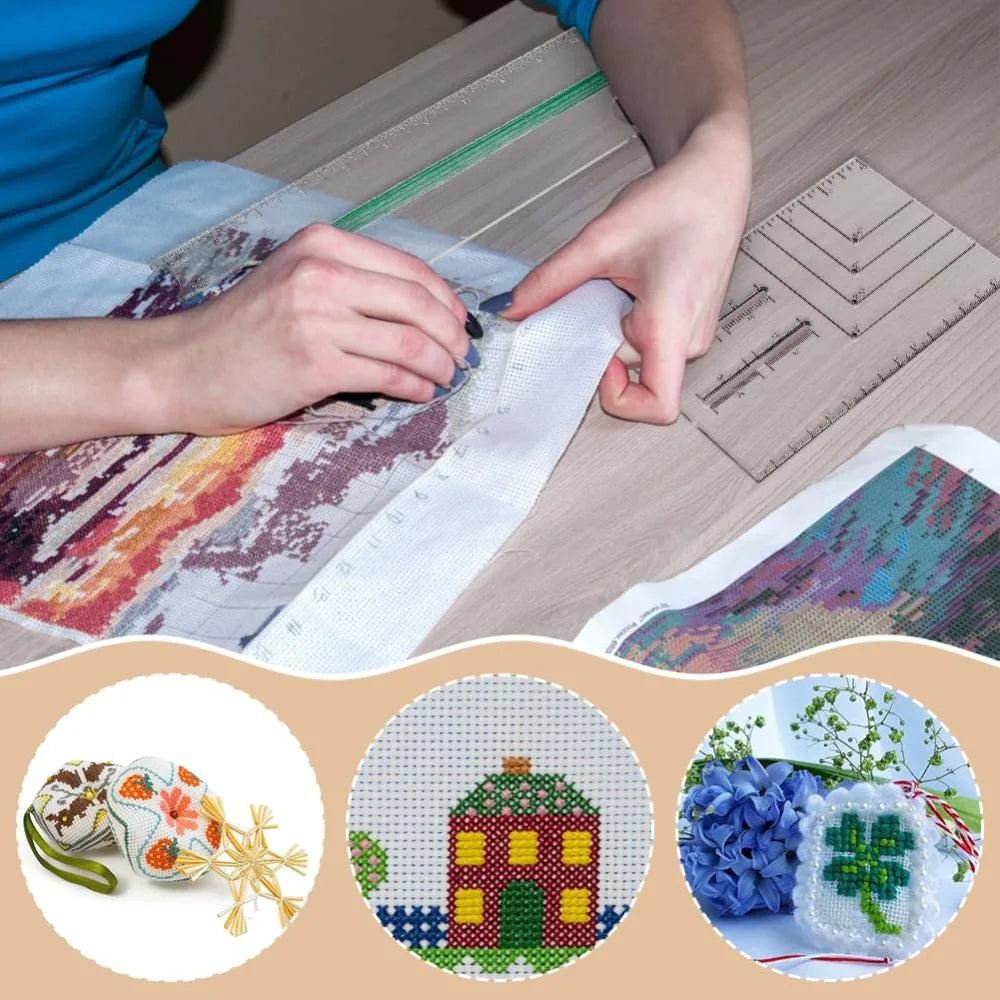 Crosava – Acrylic Cross Stitch Reference Tool