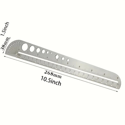 Metraza – Multifunctional Stainless Steel Ruler
