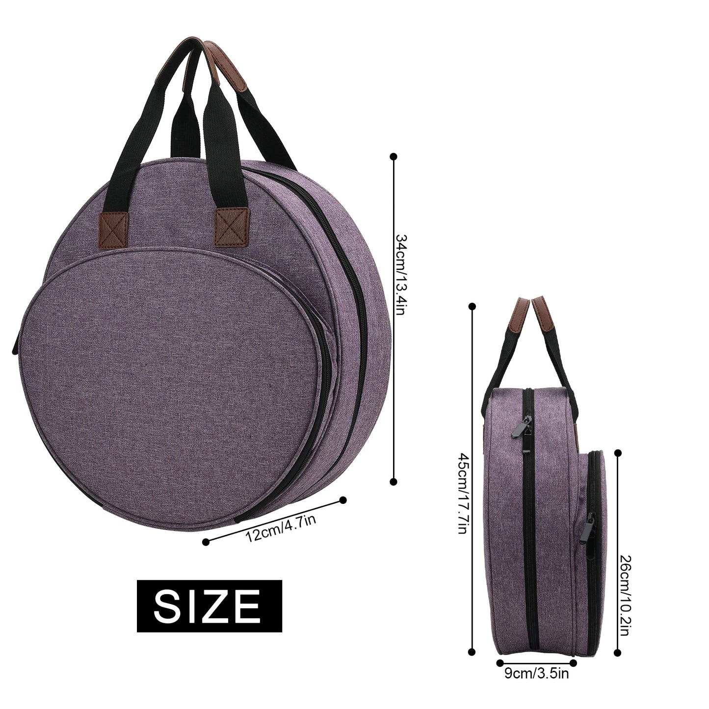 Leafora – Embroidery Thread Organizer Bag