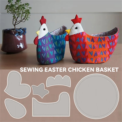 Cluckle – Easter Chicken Basket Template Set
