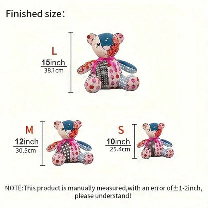 Memoroo – Acrylic Memory Bear Template Large Set