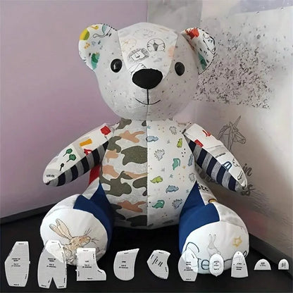 Memoroo – Acrylic Memory Bear Template Large Set
