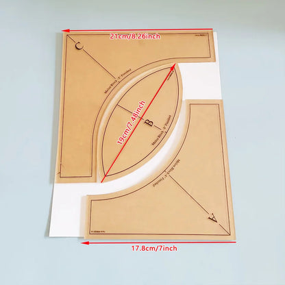 Patchora – Acrylic Patchwork Sewing Template Set