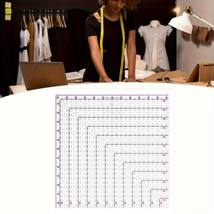 Quadriva – Transparent Quilted Square Template Set