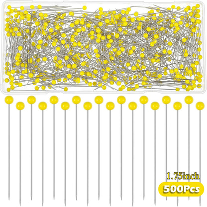 Pinvara – 500 PCS Stainless Steel Sewing Pins Set