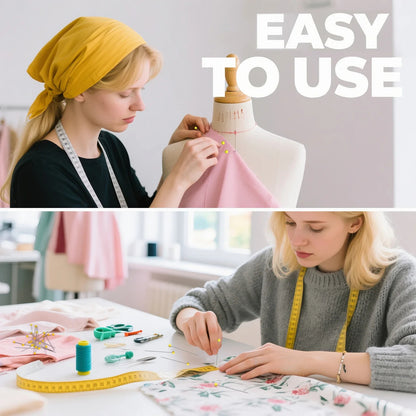 Pinvara – 500 PCS Stainless Steel Sewing Pins Set