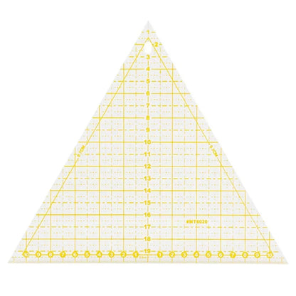 Triquora – Large Triangle Quilting & Sewing Ruler