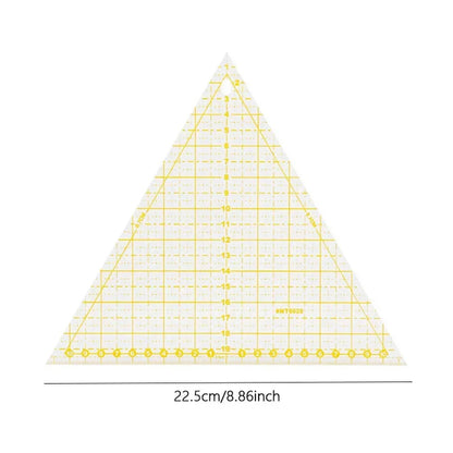 Triquora – Large Triangle Quilting & Sewing Ruler