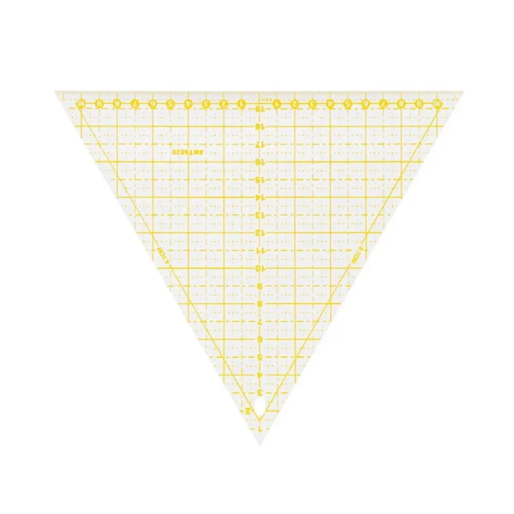 Triquora – Large Triangle Quilting & Sewing Ruler