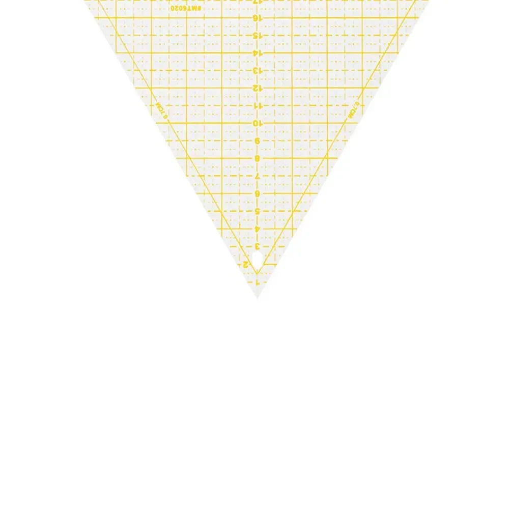 Triquora – Large Triangle Quilting & Sewing Ruler