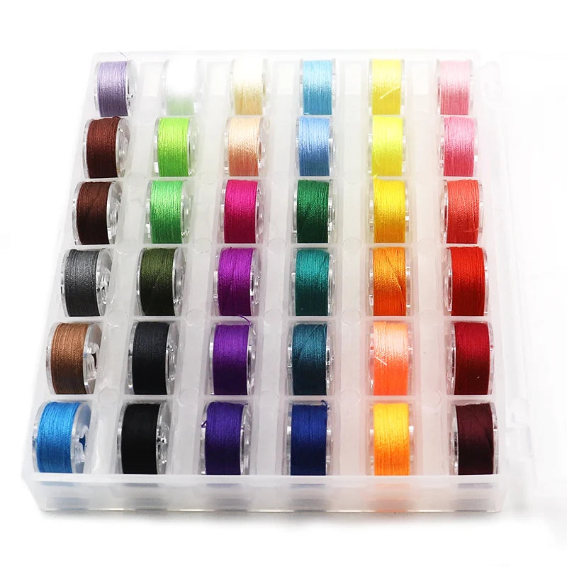 Threadova – 36-Color Polyester Sewing Thread Set