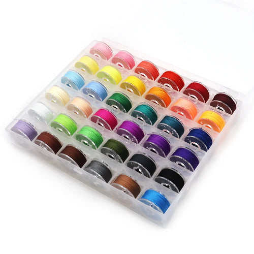 Threadova – 36-Color Polyester Sewing Thread Set