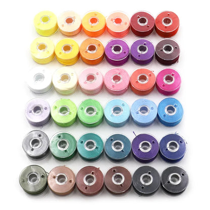 Threadova – 36-Color Polyester Sewing Thread Set