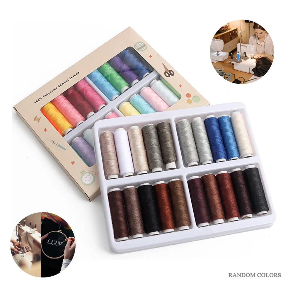 Sewlume – 20-Color Sewing Thread Set
