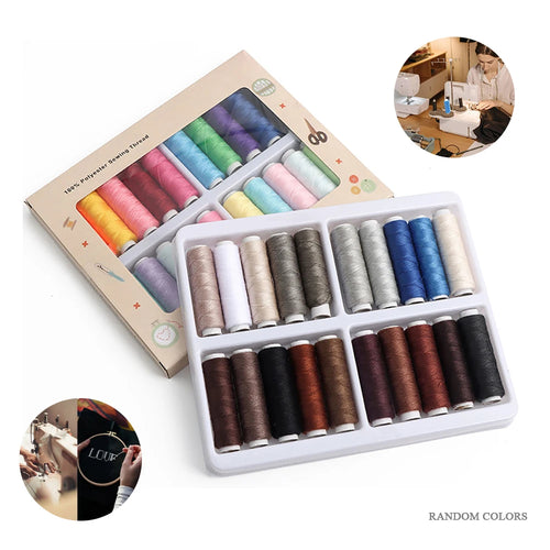 Sewlume – 20-Color Sewing Thread Set