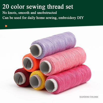 Sewlume – 20-Color Sewing Thread Set
