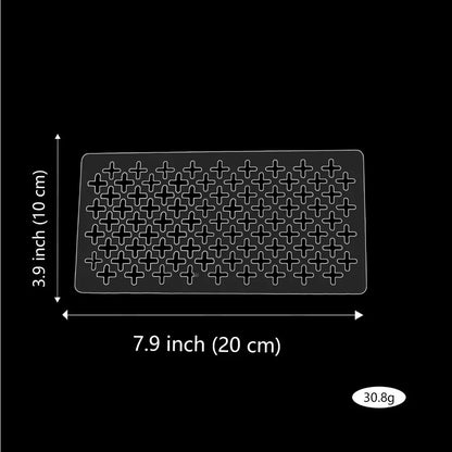 PatternPulse – Acrylic Sashiko Embroidery Stencil