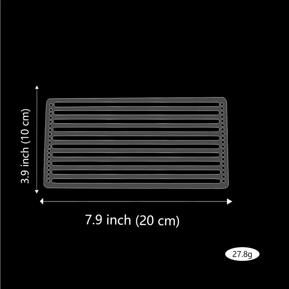 PatternPulse – Acrylic Sashiko Embroidery Stencil