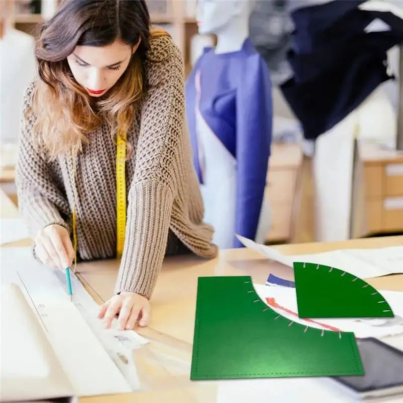 CurCraft – Free Motion Quilting Ruler Template Set