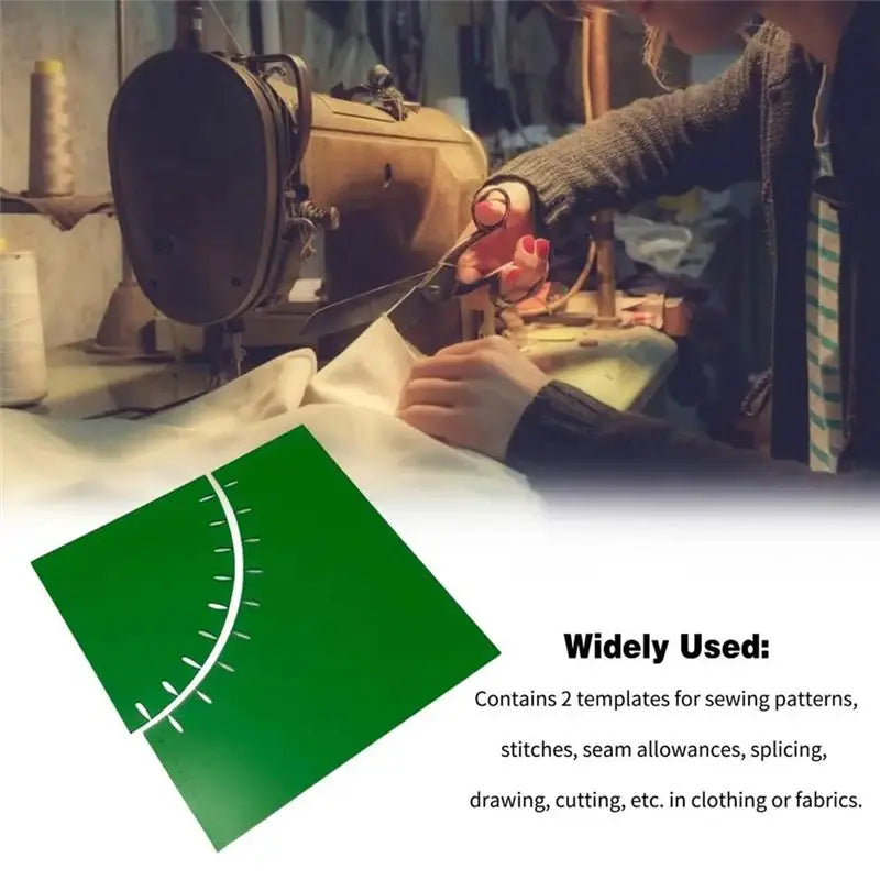 CurCraft – Free Motion Quilting Ruler Template Set