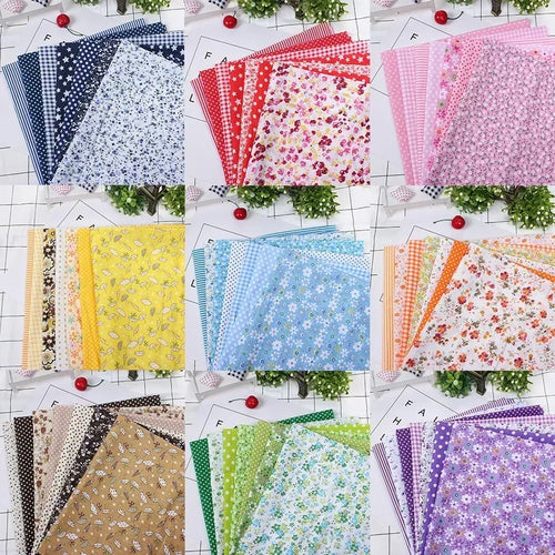 Fabricoria – Printed Cotton Fabric Squares