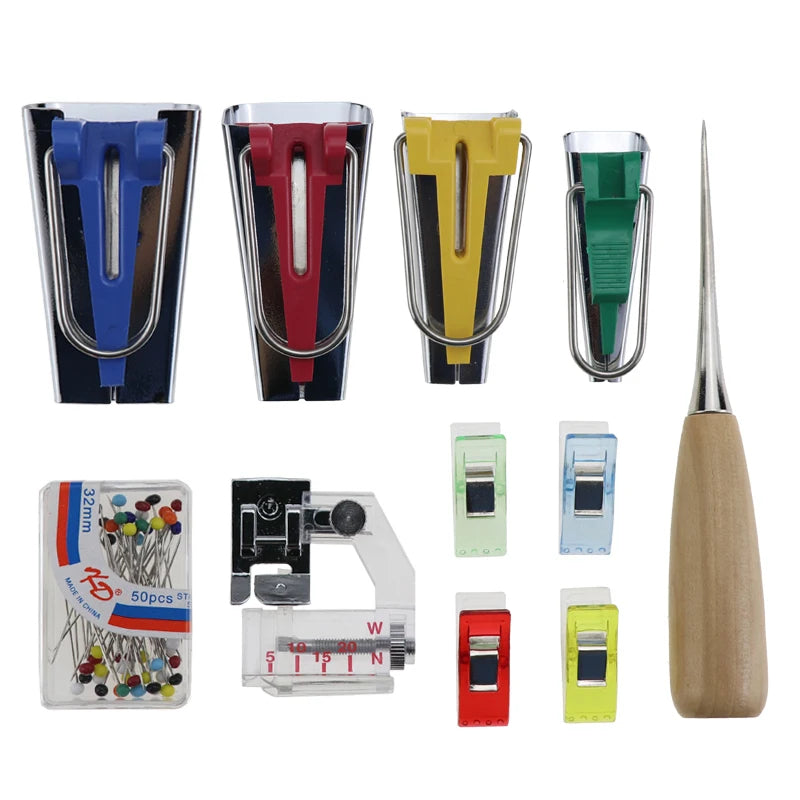 SewClover – Fabric Bias Tape Maker &amp; Quilting Tool Set