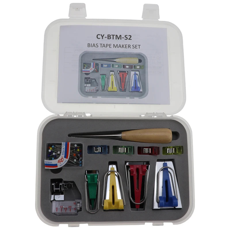 SewClover – Fabric Bias Tape Maker &amp; Quilting Tool Set