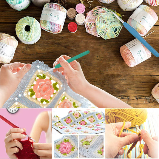 Crochevia – Ergonomic Crochet Hooks Storage & Tool Set