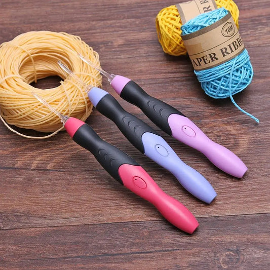 GlowStitch – 9-in-1 LED Light-Up Crochet Hook Kit