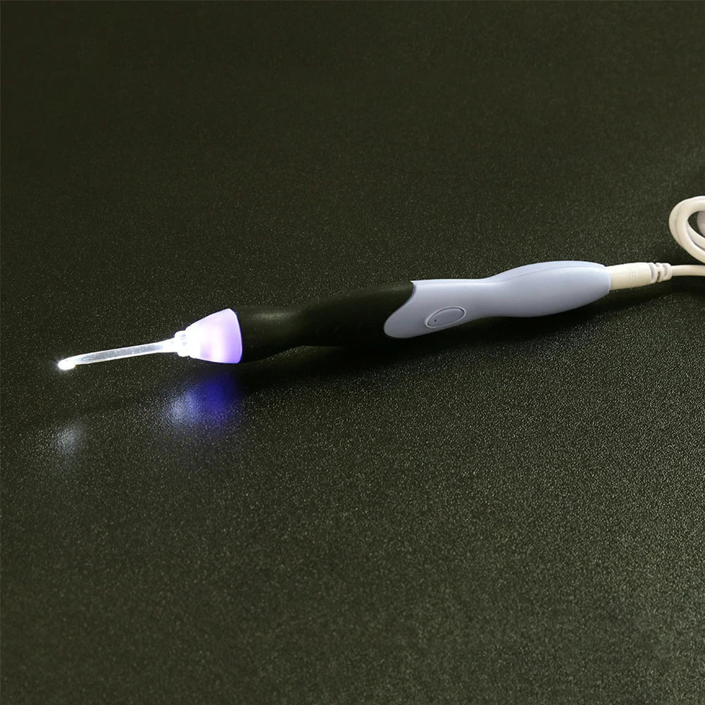 GlowStitch – 9-in-1 LED Light-Up Crochet Hook Kit