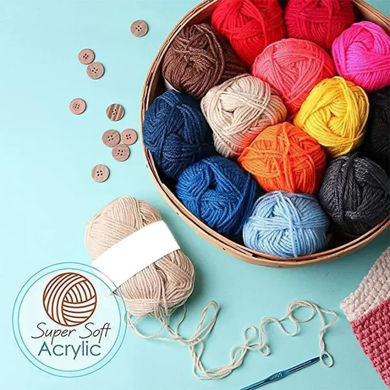 StitchCarry – Beginner Crochet &amp; Knitting Starter Set