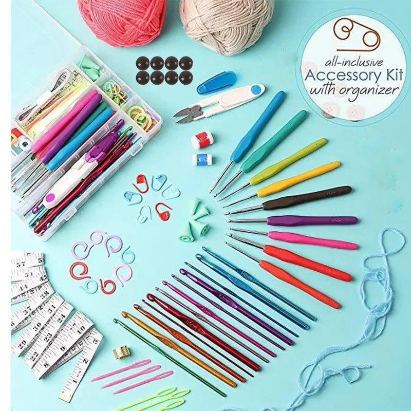 StitchCarry – Beginner Crochet &amp; Knitting Starter Set